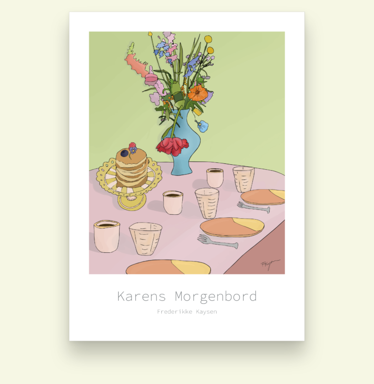 Karens bord poster